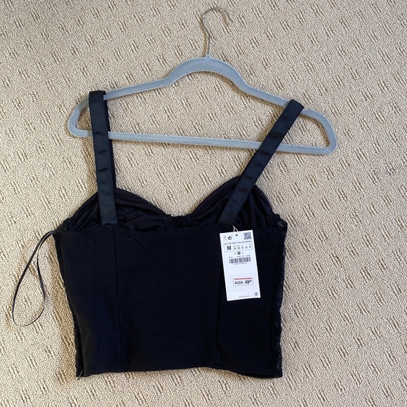 Zara embellished crop top - Picture 2 of 2